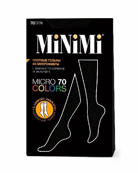 гольфы MINIMI gamb. MICRO COLORS 70 3D (MI)